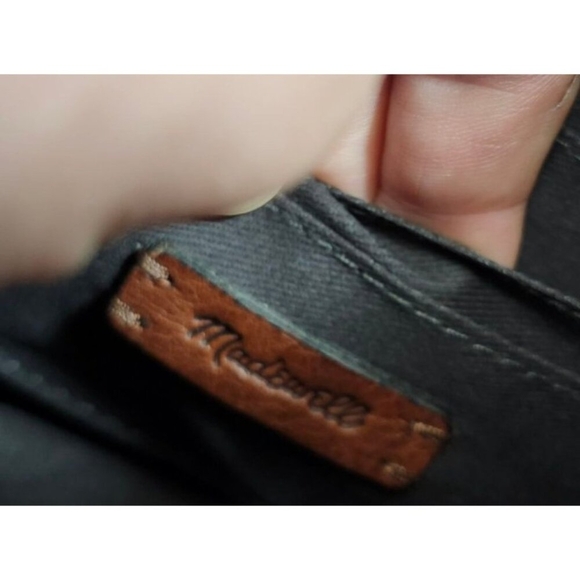 Madewell Pouch Wallet Coin Bag Animal Print Cheetah Calf Hair Textured Case - Picture 5 of 10